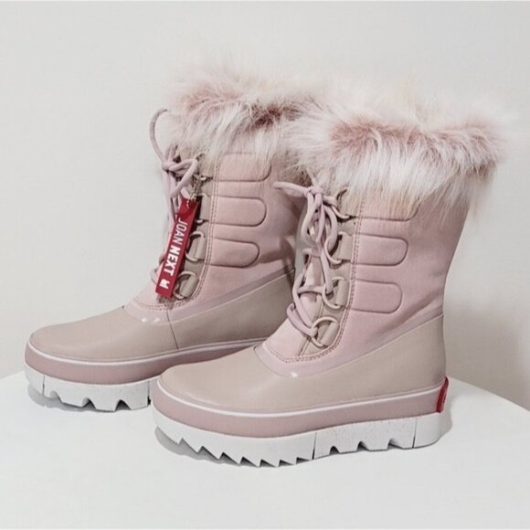 Sorel Joan Of Artic Mauve Waterproof Boots - Picture 1 of 9
